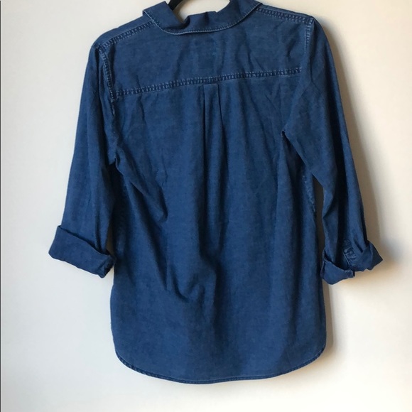 J. Crew Boy Fit denim shirt - Picture 2 of 2